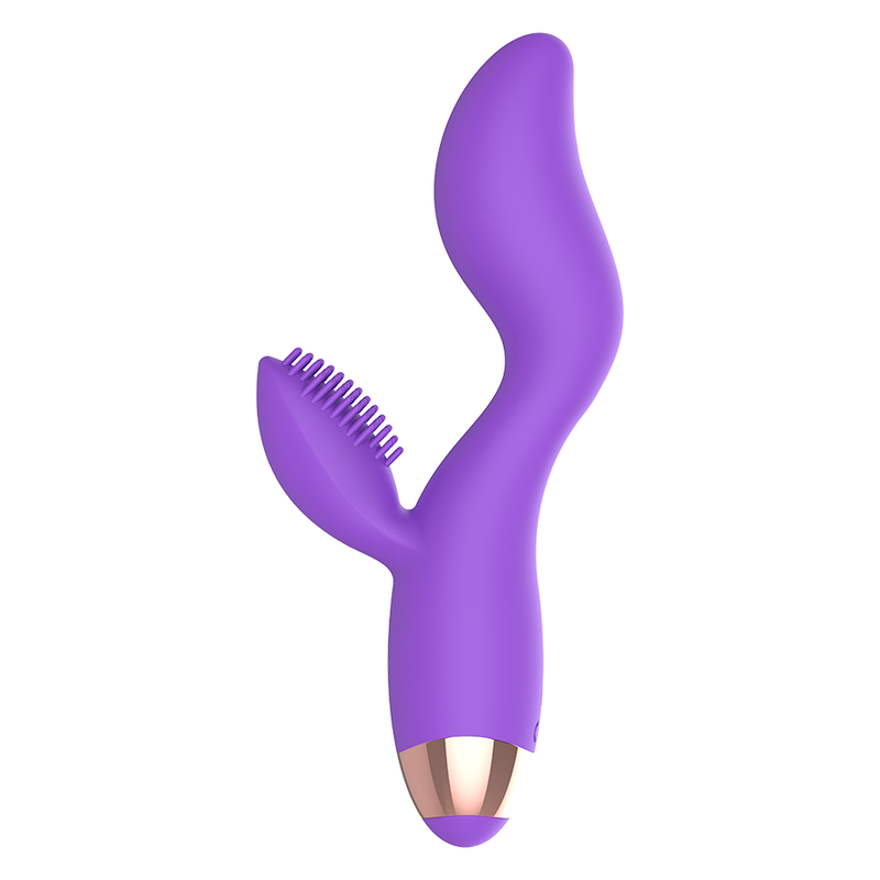 WOMANVIBE - VIBRATEUR RECHARGEABLE EN SILICONE DONNA