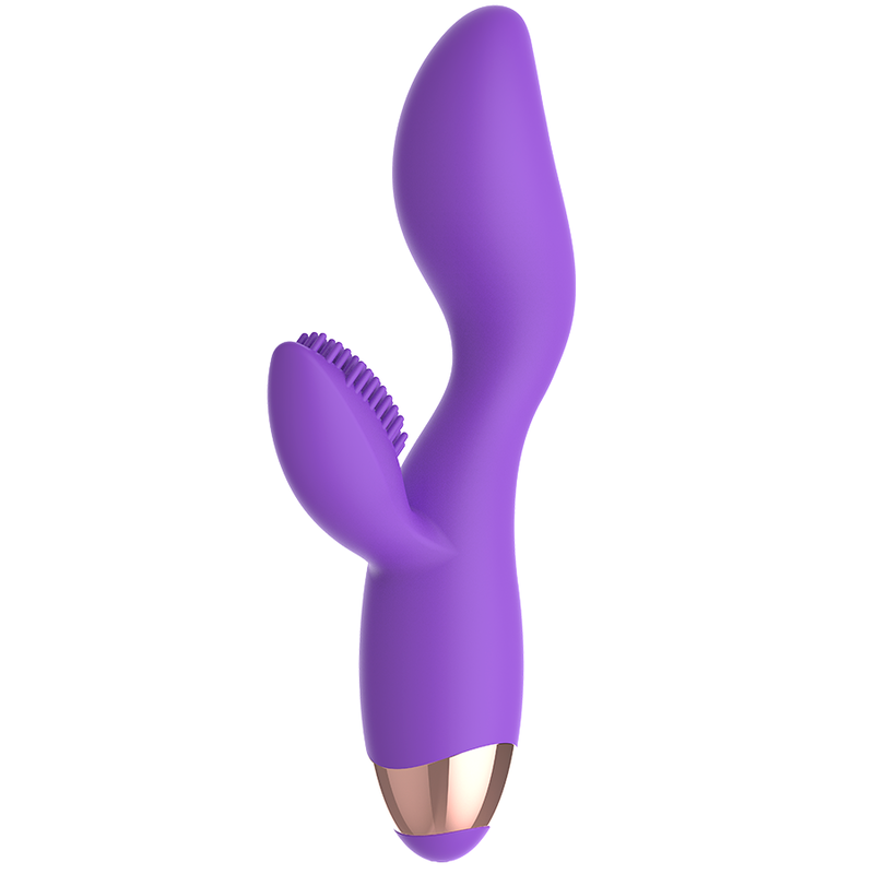 WOMANVIBE - VIBRATEUR RECHARGEABLE EN SILICONE DONNA