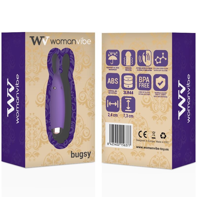 WOMANVIBE - STIMULATEUR EN SILICONE BUGSY