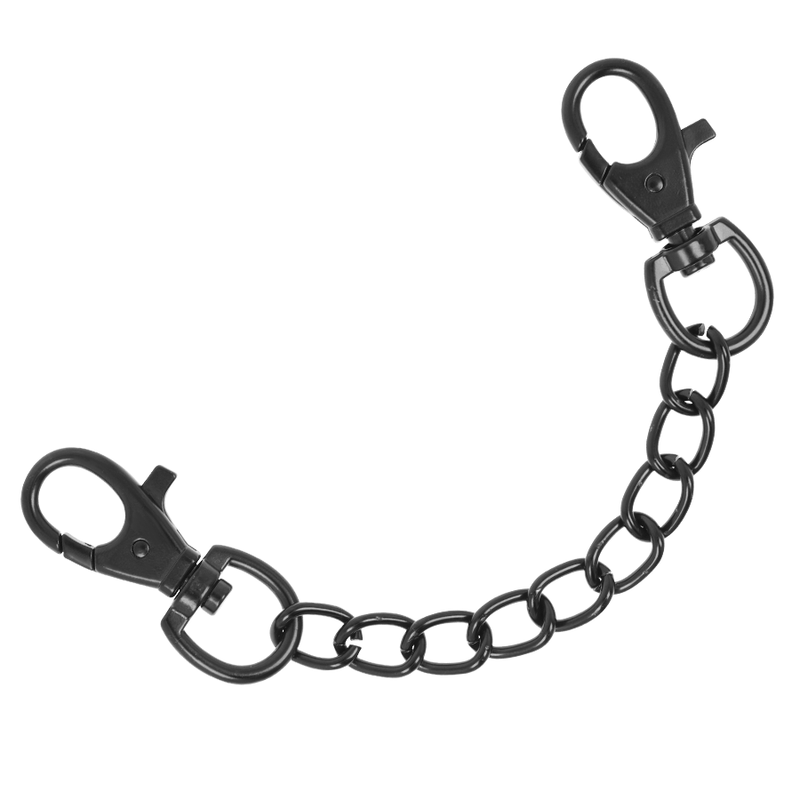 FETISH SUBMISSIVE DARK ROOM - ANKLE HANDCUFFS MADE FROM VEGAN LEATHER WITH NEOPRENE LINING