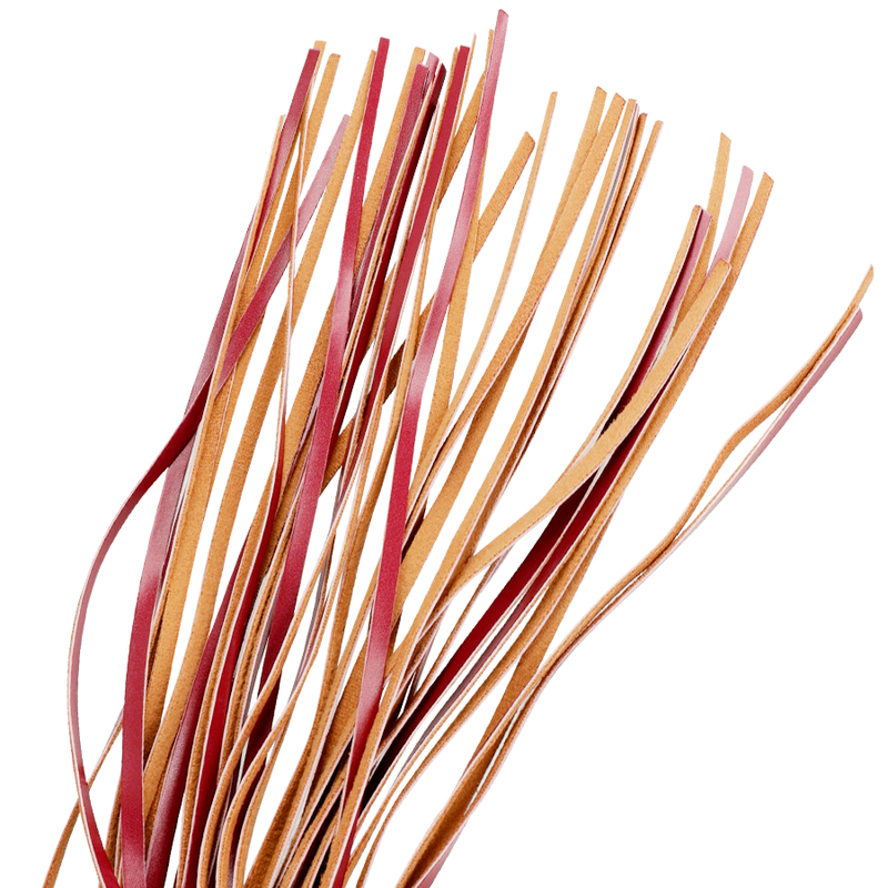 FÉTICHE SOUMIS CHAMBRE NOIRE - FOUET EN CUIR VEGAN