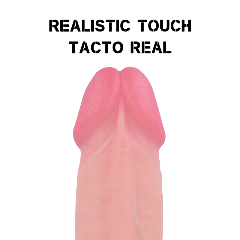 ROCKARMY - STRAP + DUBBELE DICHTHEID TIGER REALISTISCHE DILDO 14 CM -O- 4.46 CM