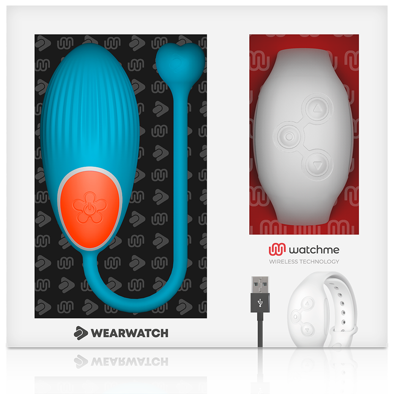 WEARWATCH - WATCHME TECHNOLOGIE AFSTANDSBEDIENING EGG BLUE / NIVEO