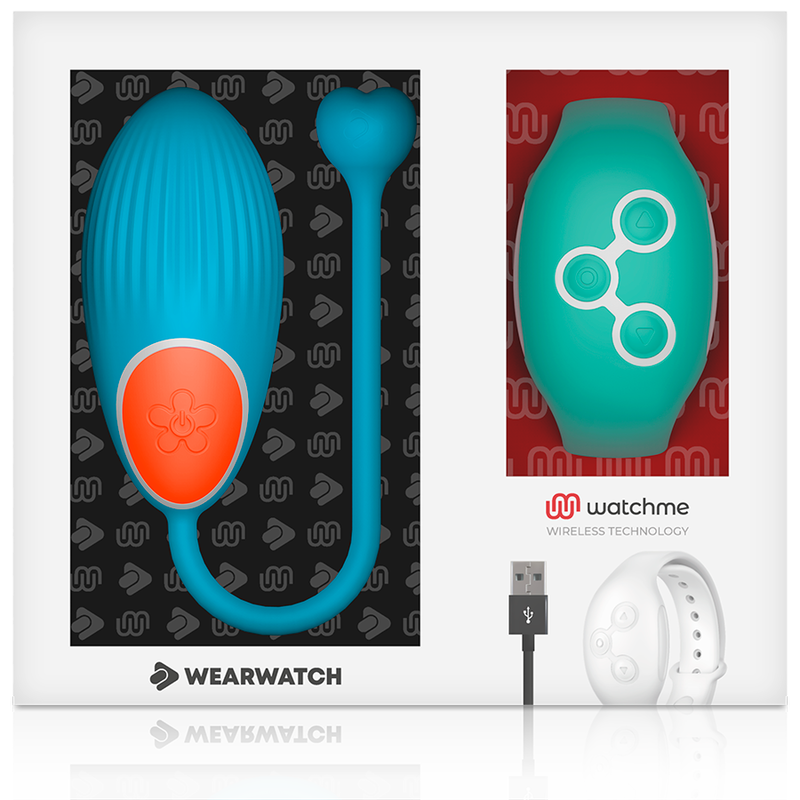 WEARWATCH - WATCHME TECHNOLOGIE AFSTANDSBEDIENING EGG BLUE / AQUAMARINE
