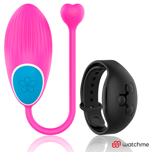 WEARWATCH - TÉLÉCOMMANDE WATCHME TECHNOLOGIE ŒUF FUCHSIA / JET
