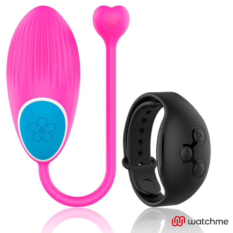 WEARWATCH - TÉLÉCOMMANDE WATCHME TECHNOLOGIE ŒUF FUCHSIA / JET