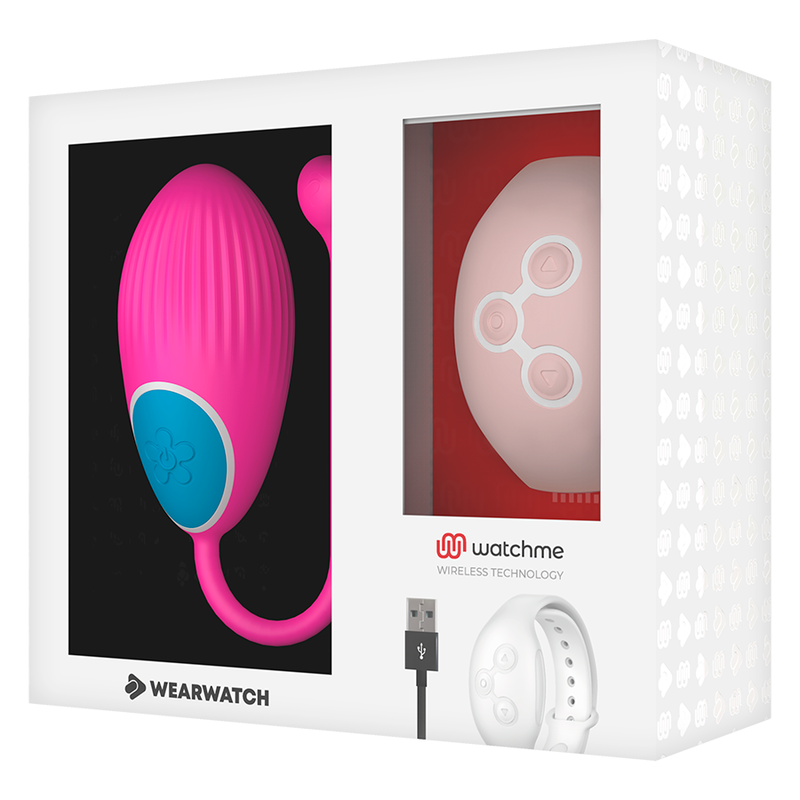 WEARWATCH - TÉLÉCOMMANDE WATCHME TECHNOLOGIE ŒUF FUCHSIA / ROSE