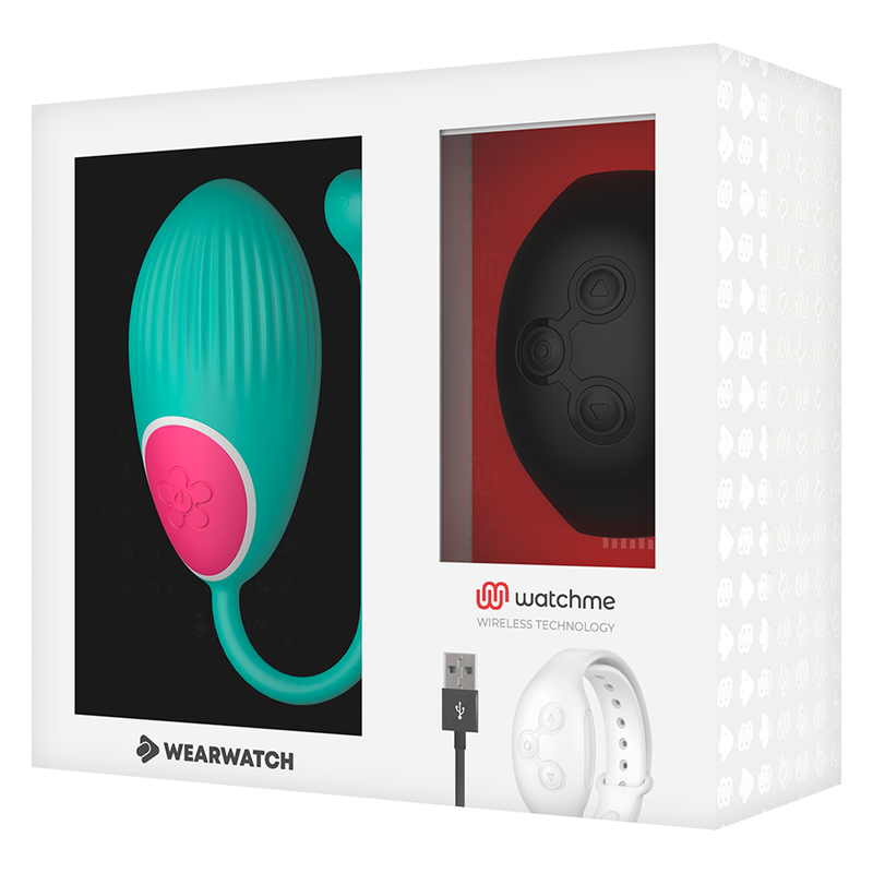 WEARWATCH - EGG AFSTANDSBEDIENING WATCHME TECHNOLOGIE ZEEWATER / STRAALTRAINING