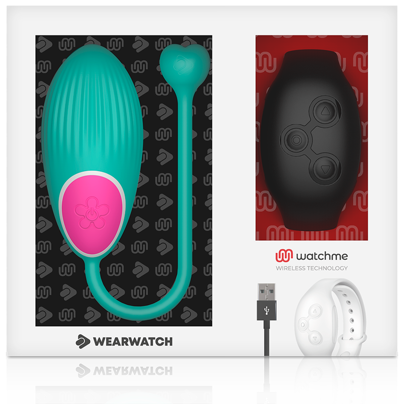 WEARWATCH - EGG AFSTANDSBEDIENING WATCHME TECHNOLOGIE ZEEWATER / STRAALTRAINING
