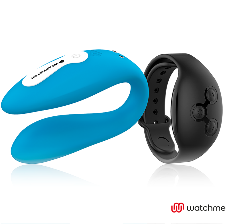 WEARWATCH - WATCHME DUBBELE TECHNOLOGIE VIBRATOR INDIGO / JET