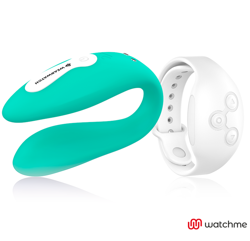 WEARWATCH - WATCHME VIBRATOR MET DUBBELE TECHNOLOGIE ZEEWATER / SNEEUW