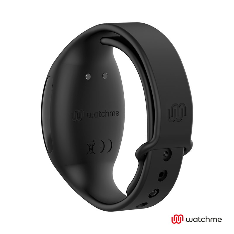 WEARWATCH - VIBRATOR MET DUBBELE TECHNOLOGIE WATCHME AQUAMARINE / JET