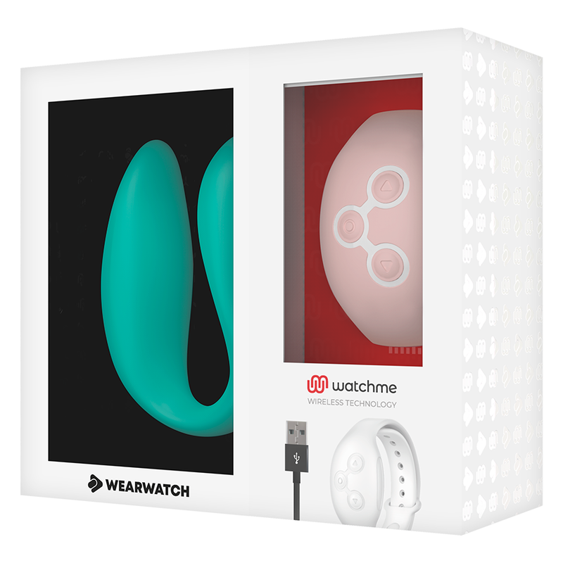 WEARWATCH - WATCHME DUAL TECHNOLOGY VIBRATOR ZEEWATER / ROZE