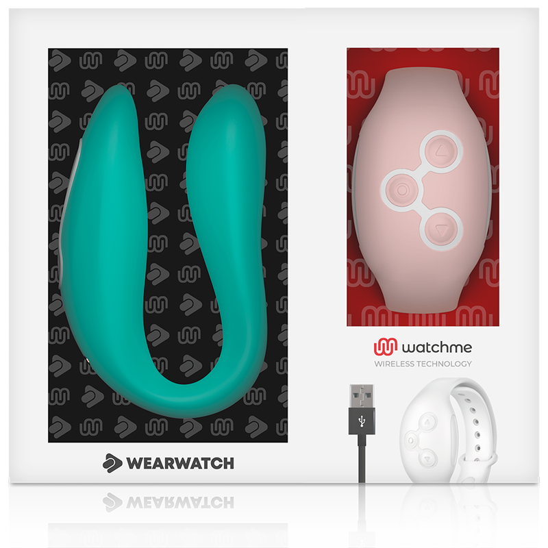 WEARWATCH - WATCHME DUAL TECHNOLOGY VIBRATOR ZEEWATER / ROZE