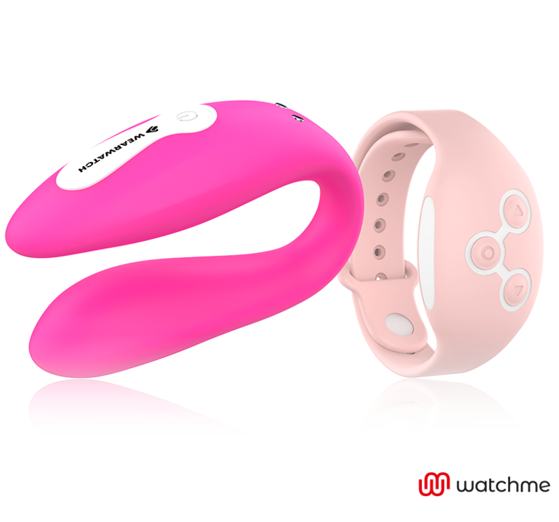 WEARWATCH - WATCHME VIBRATEUR DOUBLE TECHNOLOGIE FUCHSIA / ROSE