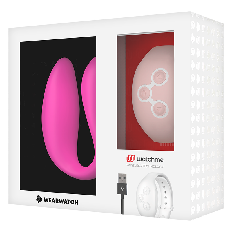 WEARWATCH - WATCHME DUAL TECHNOLOGY VIBRATOR FUCHSIA / ROZE