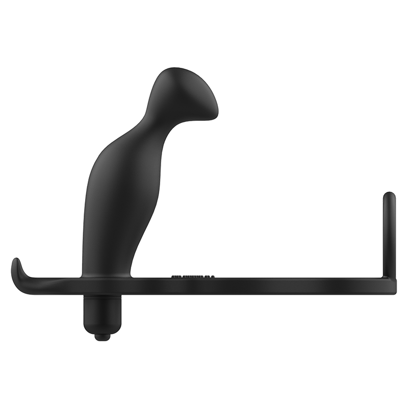 ADDICTED TOYS - ANAALPLUG MET ZWARTE SILICONEN RING 12 CM