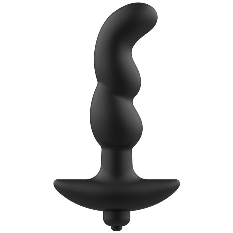 ADDICTED TOYS - MASSEUR ANAL À VIBRATIONS NOIRES. MODÈLE 2