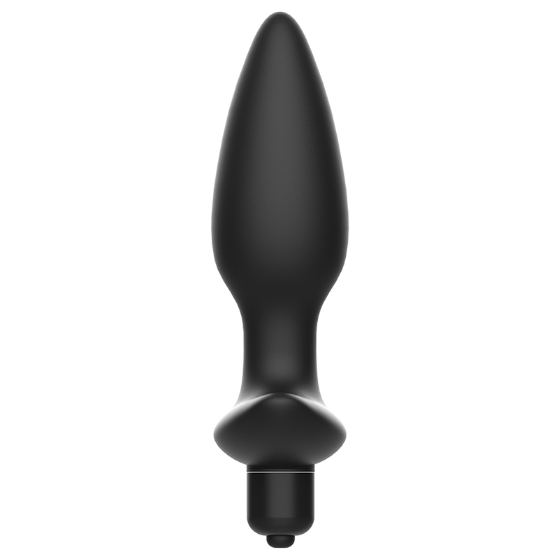 ADDICTED TOYS - MASSAGER PLUG ANAAL MET VIBRATIE ZWART